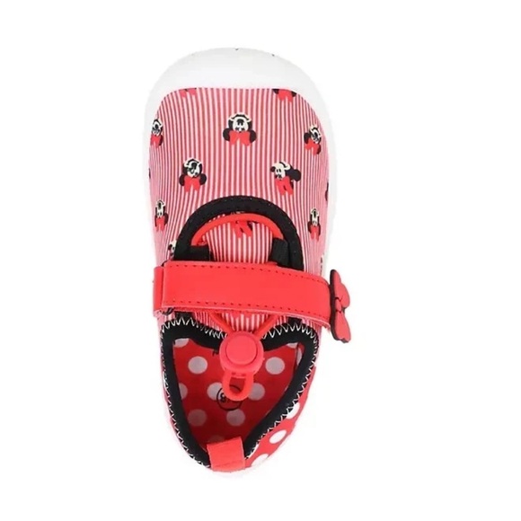 NWT Minnie Mouse Toddler Girls Quick-Drying Water Shoe Size 5/6 - Picture 3 of 8